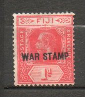 FIDJI Georges V 1p Rouge 1916 N°82 - Fiji (...-1970)