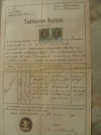 Poland - 1885  OSTROWSKO - Galicia - Joannes Kopec - Magdalena Matecki - Anna Gtodasik - TM027.1 - Nacimiento & Bautizo