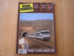 VOIES FERREES N° 46 Revue Train Tram Tramways Autorail Chemins De Fer Rail PCC Dijon Dole Rames Anciennes CFL SNCB - Railway & Tramway