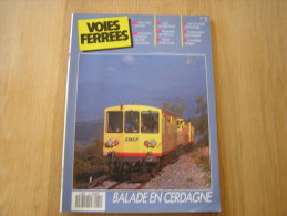 VOIES FERREES N° 60 Revue Train Tram Tramways Autorail Chemins De Fer Rail SNCF SMN Tramways Oubliés Durance Cerdagne - Chemin De Fer & Tramway