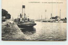 OUISTREHAM  - Le Canal, Appontement Des Yachts, Remorqueur Calvados. - Rimorchiatori