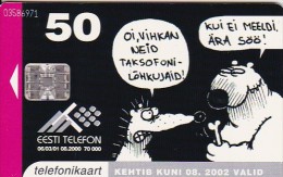 Estonia, ET 135, Cartoon 3, 2 Scans. - Estland