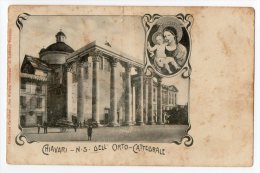 Italia Ricordo Di Chiavari  Ns Dell' Orto Cattedrale Cartolina Ca1900 Vintage Original Postcard Cpa Ak (W3_2891) - Genova (Genoa)
