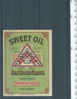 Etiquette HUILE D'OLIVE Marseille Lot 2 - Lebensmittel