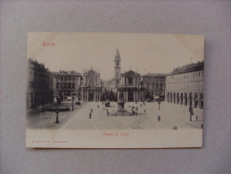 Cartolina TORINO - Piazza S.Carlo. Primi´900 - Places & Squares