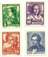 1935 - Svizzera 282/85 Pro Juventute C2751 - Unused Stamps