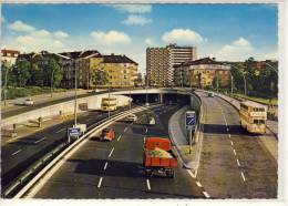 BERLIN - HALENSEE - Stadtautobahn      1963 - Halensee