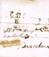 5536. Carta Entera Pre Filatelica SAN MARTIN De SESGUEIOLES (Barcelona) 1801 - ...-1850 Préphilatélie