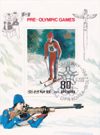 JO Calgary - Bloc Korea - Ski Tir Shooting Ours Bear - Winter 1988: Calgary