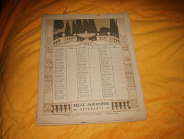 ANCIEN GRAND CALENDRIER DE 1913. / BELLE JARDINIERE VETEMENTS / SUCCURSALE DE PARIS. / MARC SAUREL. - Grossformat : 1901-20