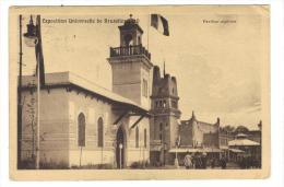 500/100 - BELGIO , Exposition Universelle De Bruzelles Pavillon Algerien 1910 - Festivals, Events