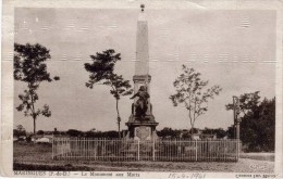 MARINGUES - Le Monument Aux Morts - Maringues