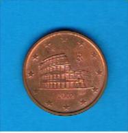 ITALIA -  5 Cents - Centimos De Euro 2002 - Italie