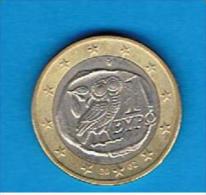 GRECIA  # EUROS #  1 Euro 2002 - Grèce