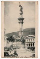 ECUADOR MONUMENTO A LOS PROCERES DEL 10 DE AGOSTO TARJETA POSTAL  C1900 Original Postcard Cpa Ak (W3_2918) - Equateur