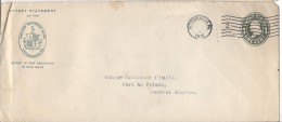 1c Gris Vert Flamme PITTSBURGH PA 1916 Flamme Avec 2 Et C Pour Port Au Prince - 1901-20