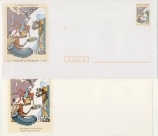 ENTIER POSTAL 1995 # LES FABLES  DE LA FONTAINE # La Cigale Et La Fourmi - Andere & Zonder Classificatie