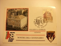 MOSTRA Del Centenario Genoa Calcio 1893 Palazzo S. Giorgio Genova - Genova (Genua)