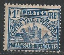 Madagascar Taxe N° 16 Neuf * - Strafport