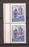 TRIESTE B ITALIA JUGOSLAVIJA UHRMARKE 483x-KREIDE PAPIER  NICHT IM KATALOG MIT UEBERDRUCK RRR - Neufs