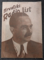 HRVATSKI RADIO LIST, NDH BROJ 3 1941 MILE BUDAK - Otros & Sin Clasificación