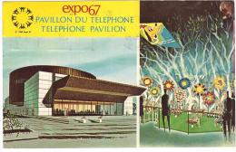 CANADA - MONTREAL - EXPO 67 - ATTRACTIONS DU TELEPHONE - VOYAGEE - CACHET EXPO - 1967. - Montreal