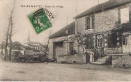 PERCEY LE PETIT Entrée Du Village (Café) - Le Vallinot Longeau Percey