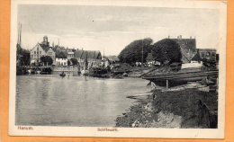 Husum Schiffswerft 1910 Postcard - Husum