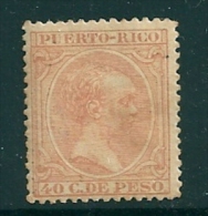 Puerto Rico 1890 Edifil 84 MM* - Porto Rico