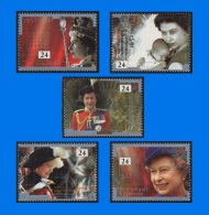 GB 1992-0003, 40th Anniversary Of Accession, Set Of 5 Stamps, MNH - Unused Stamps