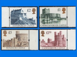 GB 1992-0005, Castles, A Complete Range Of 4 Stamps, MNH - Unused Stamps