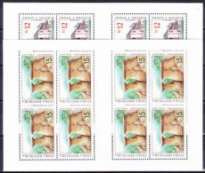 ** Tchéque République 2006 Mi Klb. 469-70 Les Feuilles, (MNH) - Blocks & Sheetlets