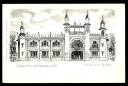 REF 661  EXPOSITION UNIVERSELLE DE  PARIS 1900  ( Edit: P.S.à D. ERIKA  ) N° 435 BULGARIE - Exhibitions