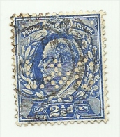 1902 - Gran Bretagna 110 Effigie - PERFIN - Perfins