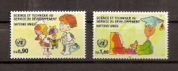 UNO Genf 1992, Nr. 221-222, Wissenschaft, Entwicklung Postfrisch (mnh) ** - Neufs