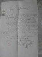 Old Paper -  Austria - LINZ  - Parochia St. Martin - Gregor Greblacher  1871  DC3.1 - Geboorte & Doop