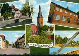 Soltau MB Poststraße Wilhelmstraße Schwimmbad Böhmenwald Gasthaus Dehning 70er - Soltau