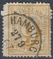 ALLEMAGNE - HAMBOURG - 9 S. De 1864-65 Avec FAUSSE OBLITERATION - Hambourg