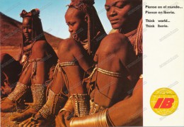 AFRICA, MASAI GIRLS, IBERIA, Old Photo Postcard - Unclassified