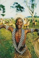 AFRICA, BURUNDI,DANCEURS INTORE, DANCERS, Old Photo Postcard - Zonder Classificatie