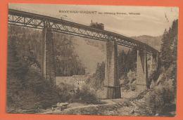 FEL169, Ravenne - Viadukt Bei Höllsteig - Sternen, Höllental,Train,  Circulée 1914 - Höllental