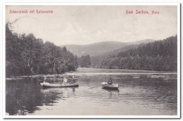 Bad Sachsa, Schmelzteich Mit Katzenstein - Bad Sachsa