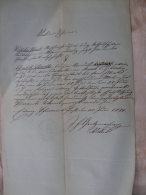 Old Paper - Hungary - Pest - Wilhelm Ulrich - Elisabetha Staudt  -1871 - DC7.9 - Birth & Baptism