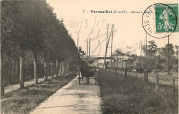 Cpa78 Vernouillet Avenue Hottot  ( Avec Train ) - Vernouillet