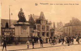 PHILIPPEVILLE -Statue  De Marie Louise Premiére Reine Des Belges - Philippeville