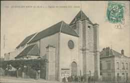 94 LA QUEUE EN BRIE / Eglise Et Clocher / - La Queue En Brie