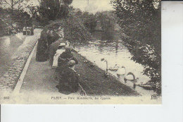 75 PARIS - XIV - Le Parc Montsouris, Les Cygnes - Reproduction - LES CARTES D AUTREFOIS - éditions ATLAS - Arrondissement: 14