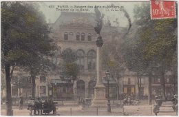 Paris - Square Des Arts Et Métiers Et Théatre De La Gaité - Arrondissement: 03
