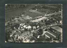 BONNIERES SUR SEINE VUE AVEC LA GARE  CIRC  OUI  / 1950  EDIT - Bonnieres Sur Seine