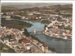 SEYSSEL  Vue Aérienne;les Deux Seyssel Et Le Pont Sur Le Rhone - Seyssel